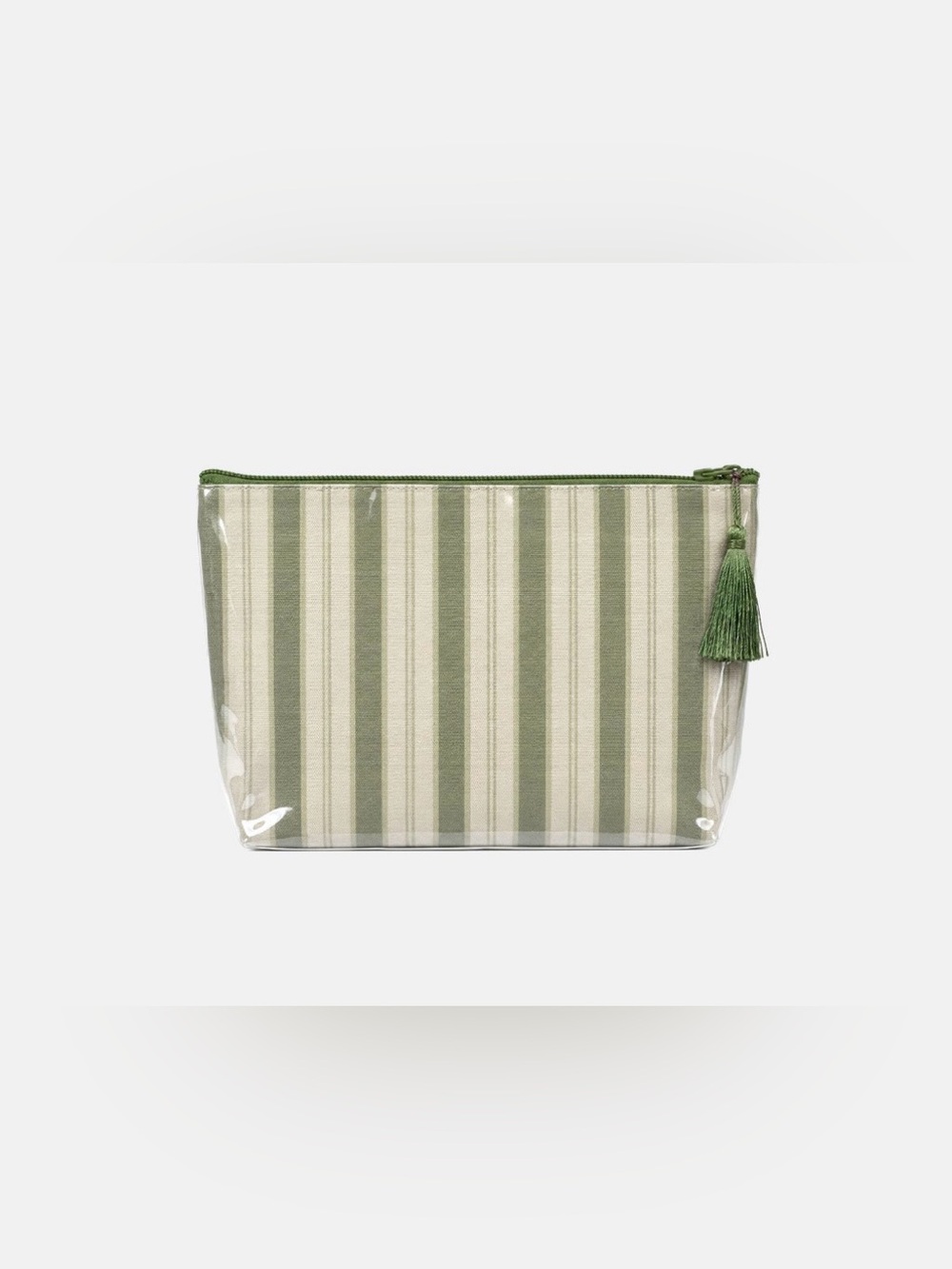 Dairy Boy Small Green Pinstripe Farm Friends Makeup Bag. 💚⚡️